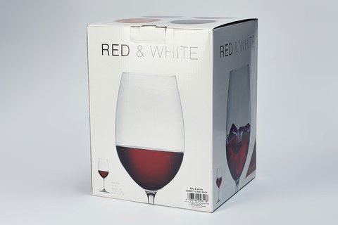 Набор из 4-х бокалов для вина  710 мл, артикул 96071. Серия Red&White