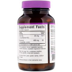 Bluebonnet Nutrition, Магний плюс B6, 90 растительных капсул