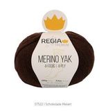 Пряжа Schachenmayr Regia Merino Yak 07522 шоколад