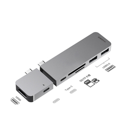 USB- разветвитель Xiaomi HAGiBiS MC1L Type- C Data Hub Adapter