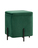 Пуф Грейс квардрат с ящиком велюр зелёный