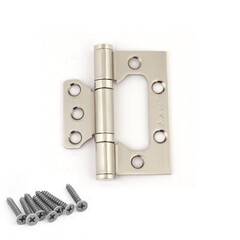 Петля накладная Avers 75*63*2.5-B2-NIS БЕЗ ВРЕЗКИ (24/144)