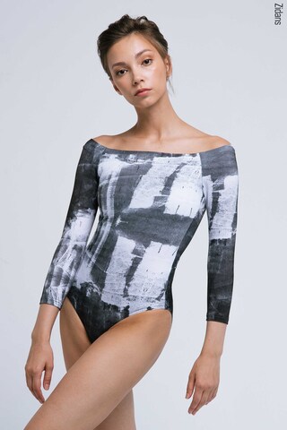 2 Sleeves leotard | asphalt_strokes