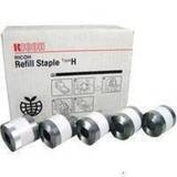 Скрепки Ricoh тип H для Aficio 1050, 1085, 1105, 2090, 2105, SR810, SR840, SR841, 4050, 4080 (5 упаковок по 5000 шт.) 410509