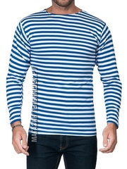 Купить Тельняшка летняя ВДВ (голубая полоса) ГОСТ МИНОБОРОНЫ в Магазине тельняшек