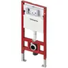 TECE K955102WCB TECE Комплект TECEspring, панель смыва с круглыми кнопками, черн.мат./хром глянц.+ унитаз Basic + сиденье