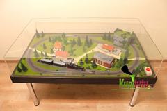 Железнодорожный макет в масштабе 1:87