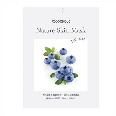 Foodaholic Маска тканевая Foodaholic BlueBerry Nature Skin Mask