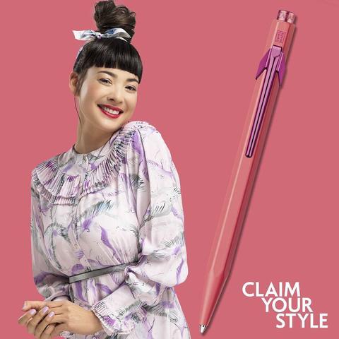 Ручка шариковая Caran d`Ache 849 Claim Your Style LE Pink (849.546)