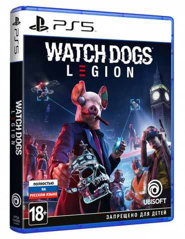 Watch Dogs: Legion (диск для PS5, полностью на русском языке)