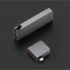 USB- разветвитель Xiaomi HAGiBiS MC1L Type- C Data Hub Adapter