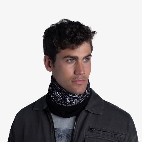 Картинка шарф-труба Buff polar Cashmere Black - 5