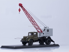 MAZ-200 Truck Crane K-51 khaki-gray Start Scale Models (SSM) 1:43