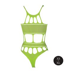 Стильное зеленое боди Body with Grecian Neckline - 