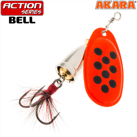 Блесна вращ. Akara Action Series Bell 4 10 гр. 1/3 oz. A25