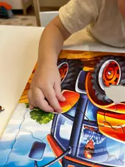 Пазл Larsen «Трактор», 37 элементов