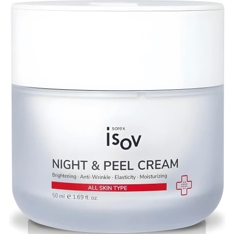 Isov Ночной крем-пилинг, выравнивающий тон кожи 50 мл | Night and Peeling Cream