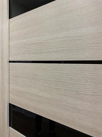 Дверь межкомнатная Альберо (Фрегат) Мегаполис Прага, цвет белый кипарис, экошпон, стекло мателюкс #6