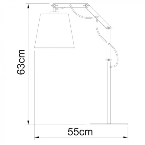 Настольная лампа Arte Lamp PINOCCHIO A5700LT-1WH