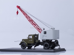 MAZ-200 Truck Crane K-51 khaki-gray Start Scale Models (SSM) 1:43