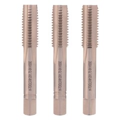 Метчик М12х1,75 (Комплект 3шт) DIN352 HSSE 6h 75мм a=7,0 H-Tools 235801-A2-0120