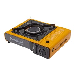 73-0-023 Плита туристическая газовая газова портативная в кейсе, к цанговому баллону и переходником на баллон (РемоКолор)