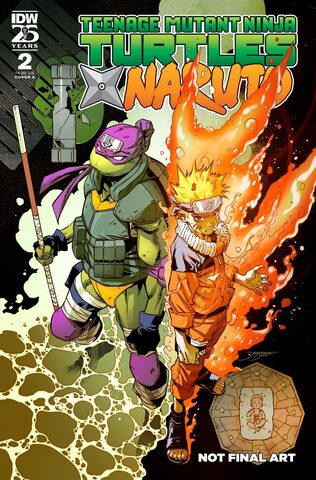 Teenage Mutant Ninja Turtles x Naruto #2 (Cover A)