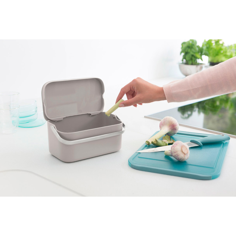 Контейнер для пищевых отходов, Серый, арт. 230080 - фото 2