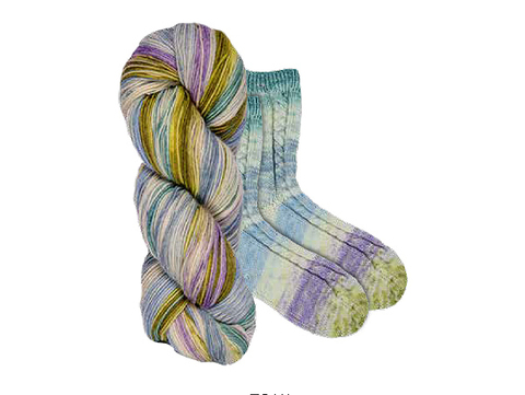 Lana Grossa Meilenweit Merino Rainbow Hand Dyed 7009