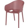 Стул пластиковый Sky Pro марсала