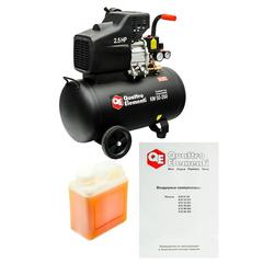 Компрессор поршневой масляный QUATTRO ELEMENTI KM 50-260 ( 260л/мин, 50л, 2,5 л.с, 8 бар, 31кг) (Арт. 248-498)