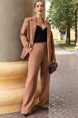 Брюки Брайн (корица) Б14106-33М LT Collection