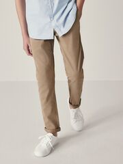 Брюки чинос для мальчика Next C66-996, Песочный