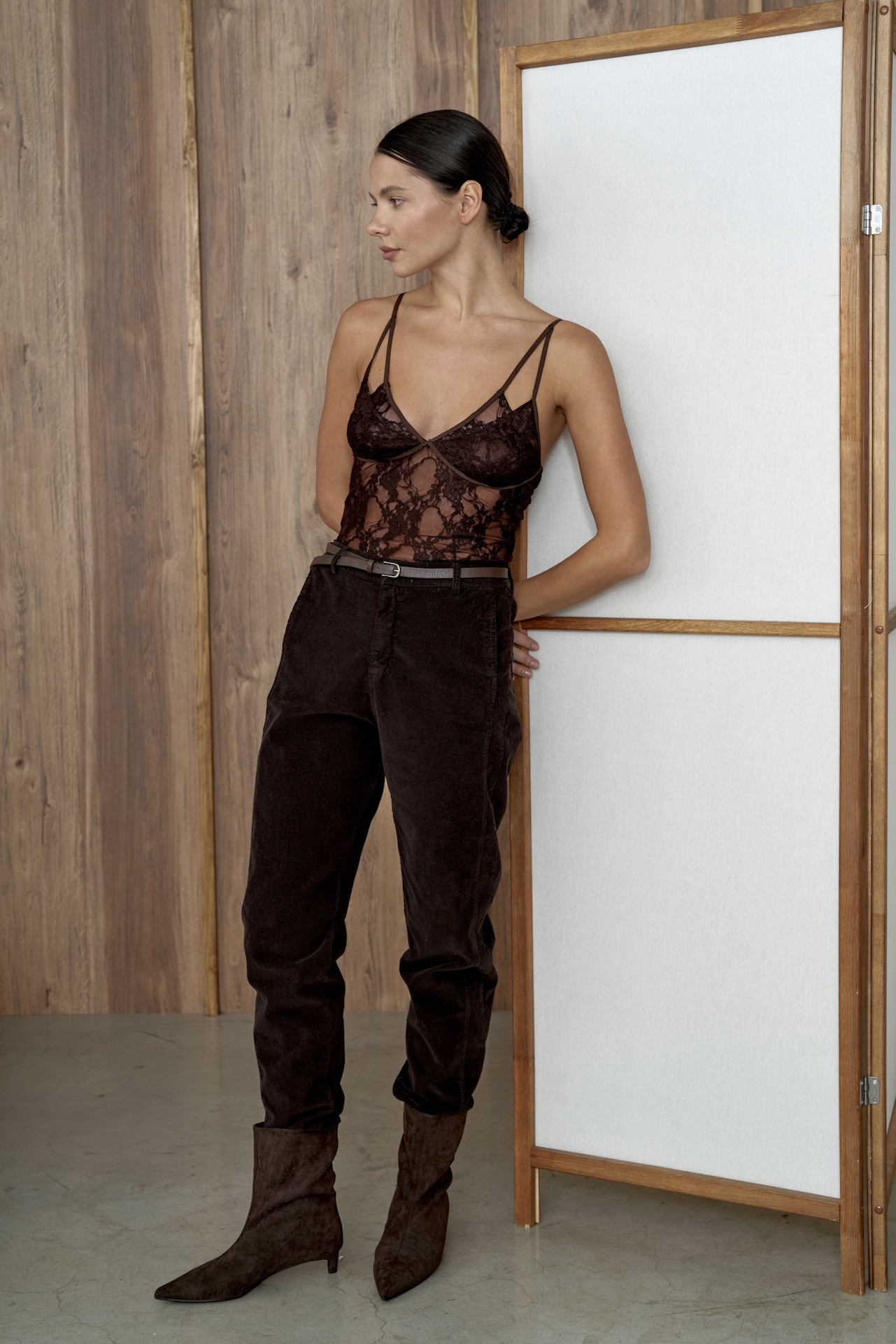 Боди из мягкого кружева PREMIUM QUALITY