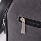 Сумка Саломея 257 македония серый + черный