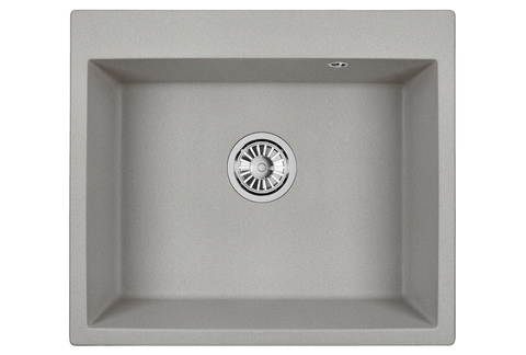 Кухонная кварцевая мойка Granula 6001, БАЗАЛЬТ