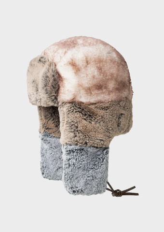 Шапка KANGOL Multi Faux Fur Trapper