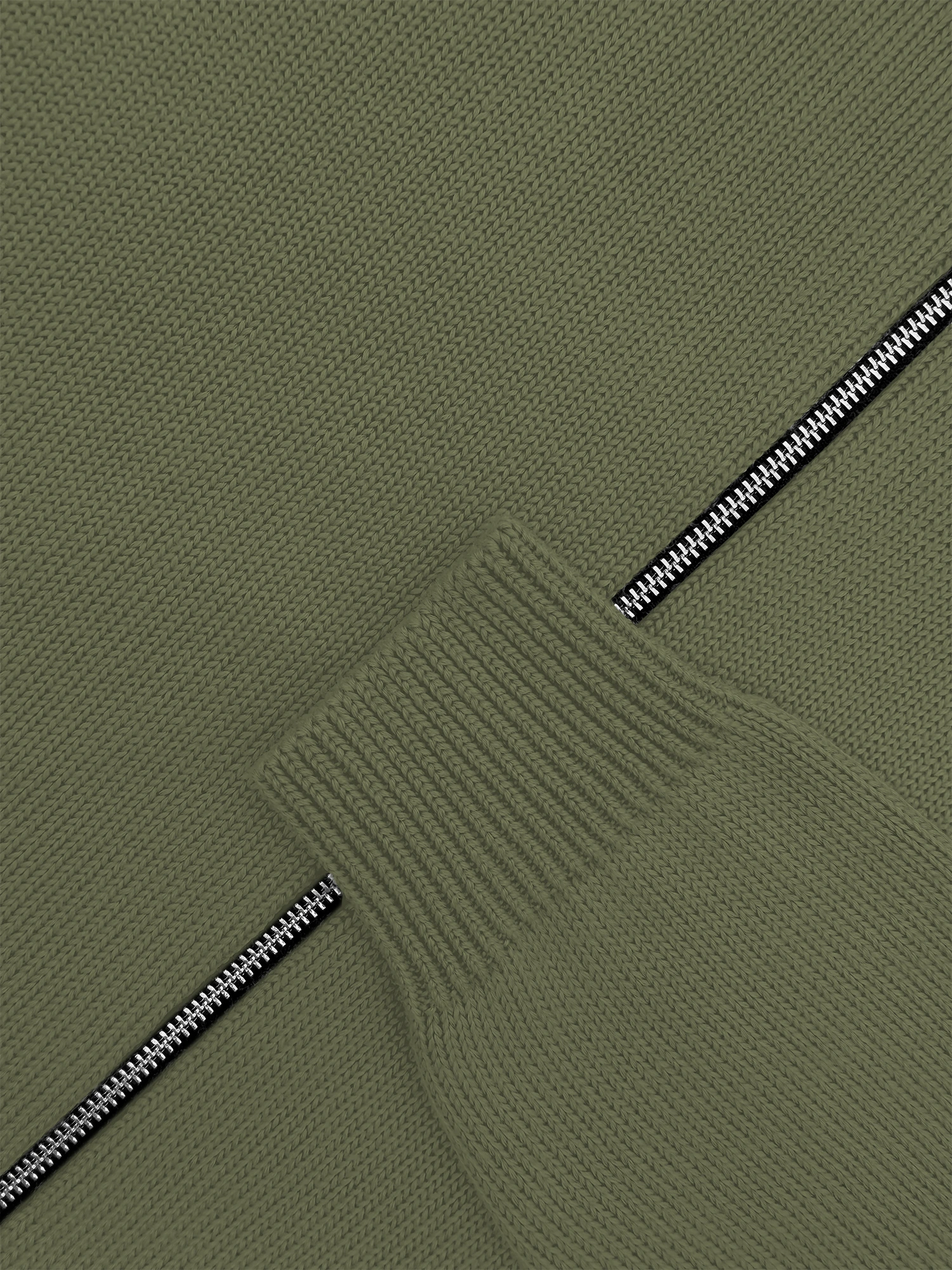 Толстовка на замке из экохлопка