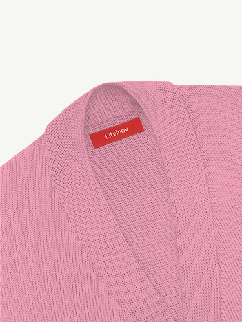 Кардиган с пуговицами из мягкой шерсти