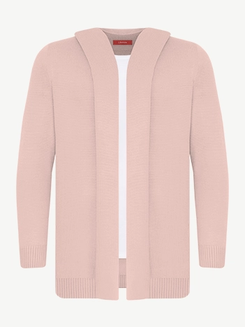 Кардиган с капюшоном из кашемира