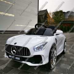 Детский электромобиль "Mercedes" белый, стандартная комплектация