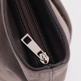 Сумка Саломея 341 эко-замша серый шоколад