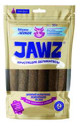 Jawz лакомство для собак полезные деликатесы говяжье лёгкое