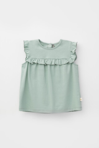 фуфайка  для девочки  КР 302443/холодная мята к475