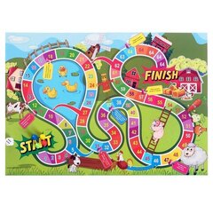 
          Игра-ходилка, Ракета "Ферма", 3 +, размер игрового поля 420 х 300 мм, в комплекте кубик, 4 фишки, пакет с европодвесом