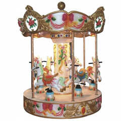 Электрическая Аттракцион карусель «Весёлая игра», 1,6×1,6×2,6 м