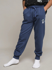 051_ОС25 Брюки для мальчика, синий