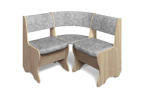 кухонный уголок ТЮЛЬПАН МИНИ (дуб сонома/серый)