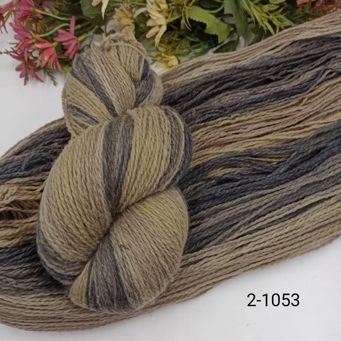 Дундага 6/2 шерсть секционного окрашивания 02-1053