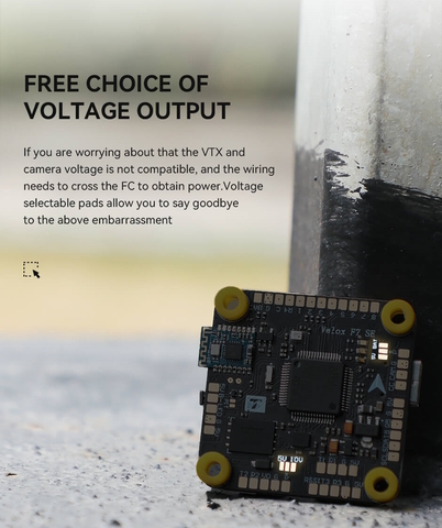 Полётный контроллер T-Motor Velox F7 (F722) SE 30x30 FPV